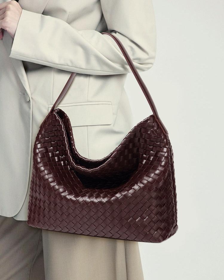 Large Woven Ellen Bag