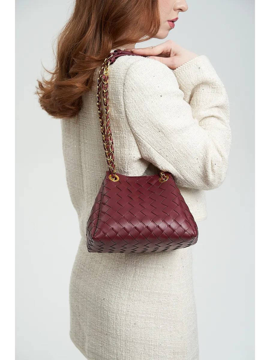 Small Woven Giulia Bag