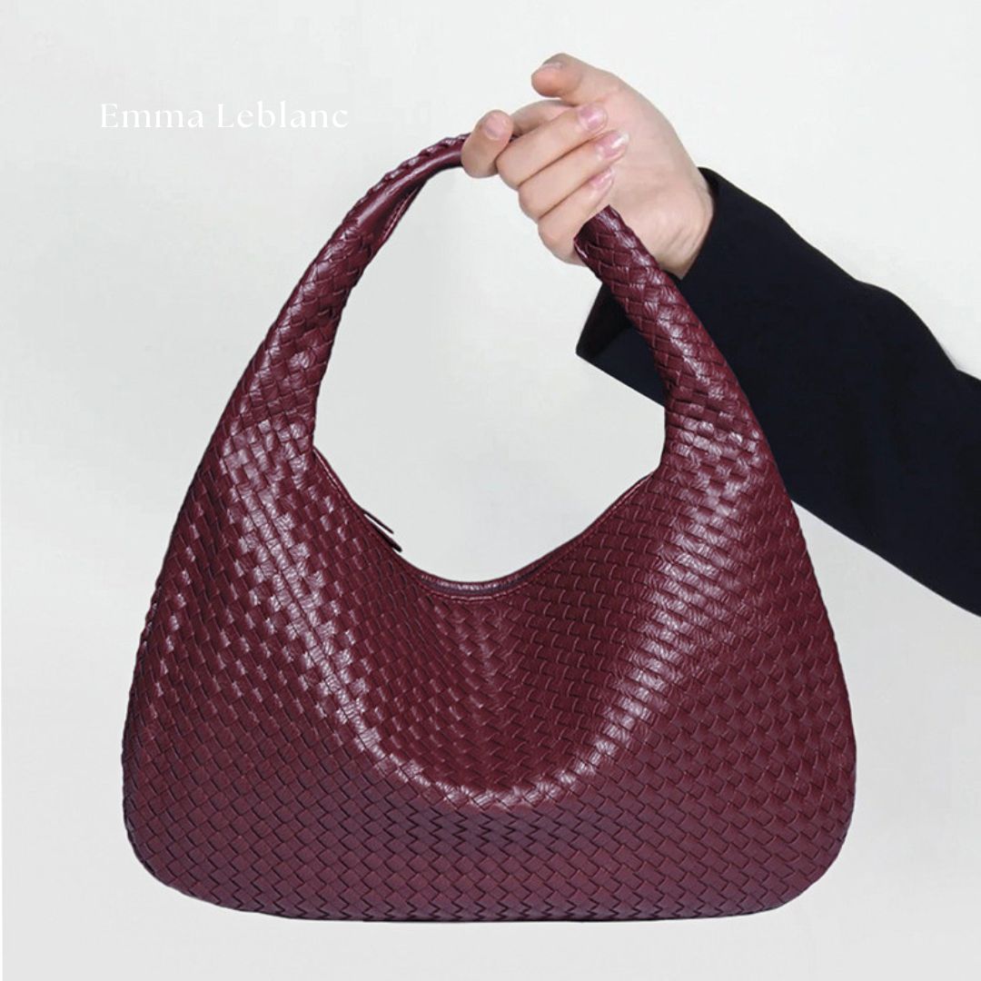 Shoulder Maxi Woven Havana Bag