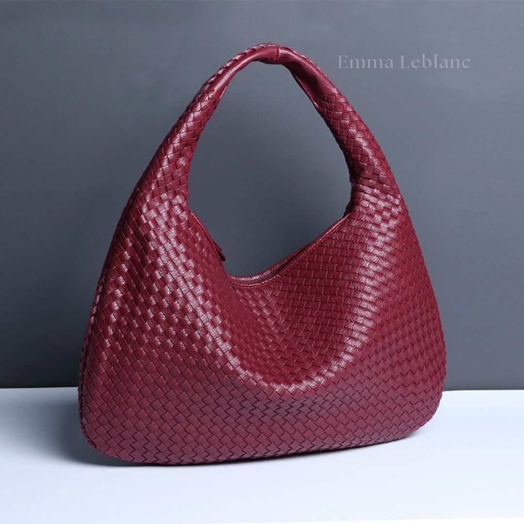 Shoulder Maxi Woven Havana Bag