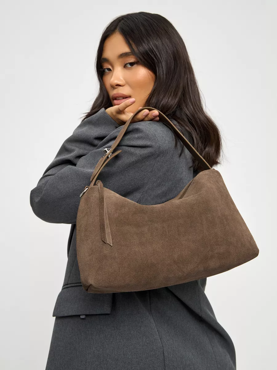 Shoulder Nubuck Leather Austin Bag