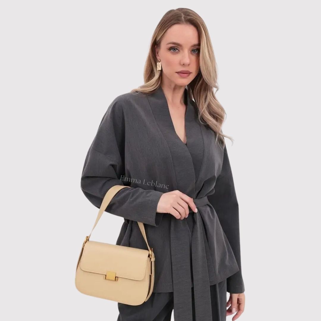 Crossbody Box Genuine Leather Camille Bag