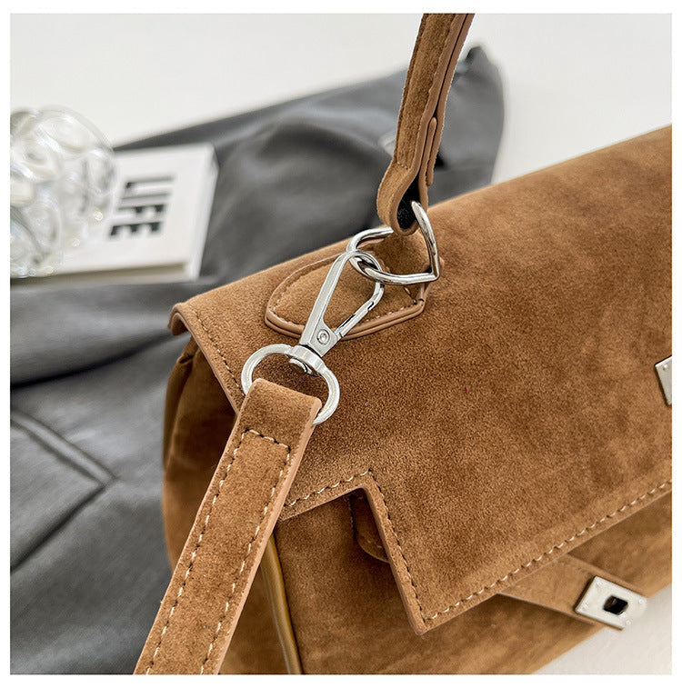 Classic Medium Suede Madrid Bag