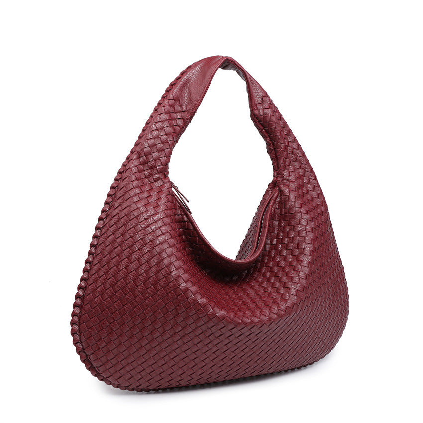 Shoulder Maxi Woven Havana Bag