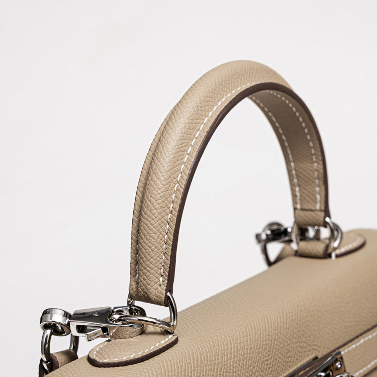 Classic Medium Genuine Leather Madrid Bag – Silver Hardware