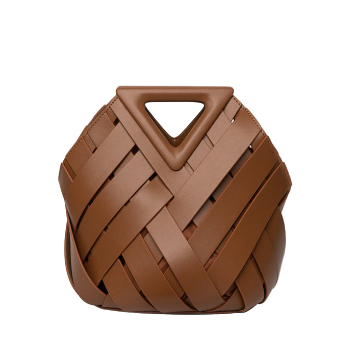 Woven Genuine Leather Lancaster Bag