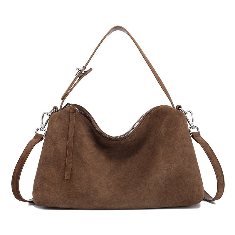 Shoulder Nubuck Leather Austin Bag