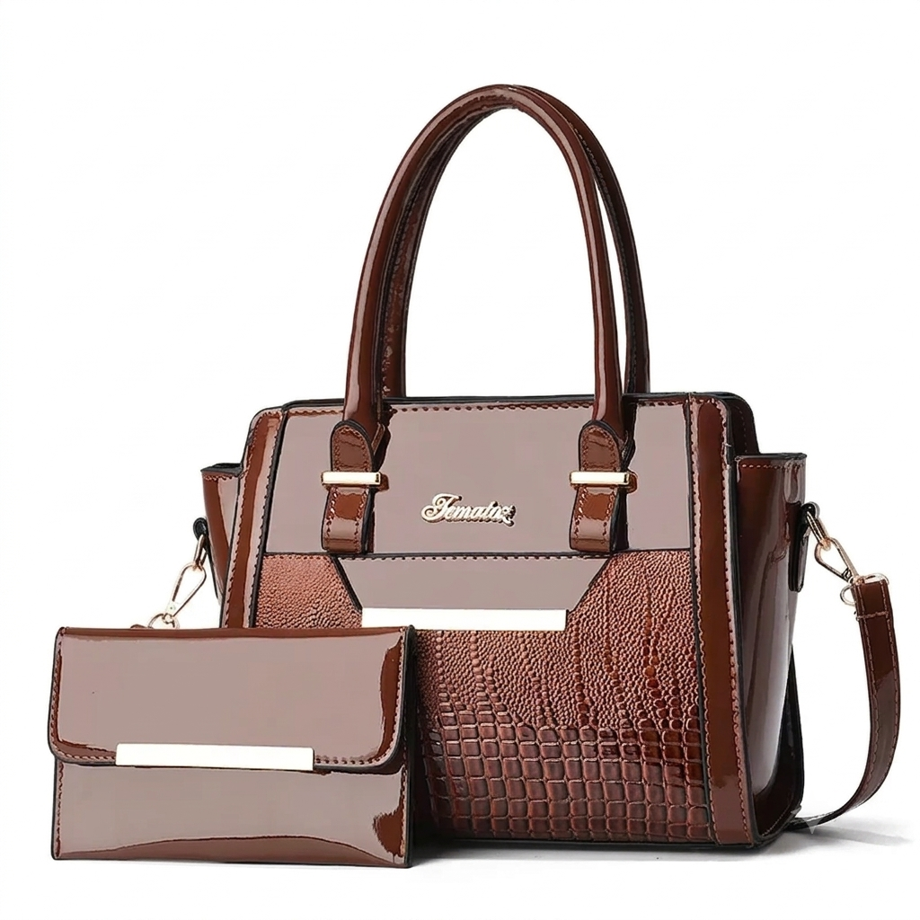 Bag and Wallet Kit in Leather - Cror