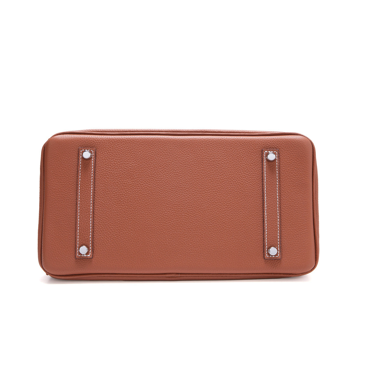 Classic Medium Genuine Leather Barcelona Bag – Silver Hardware