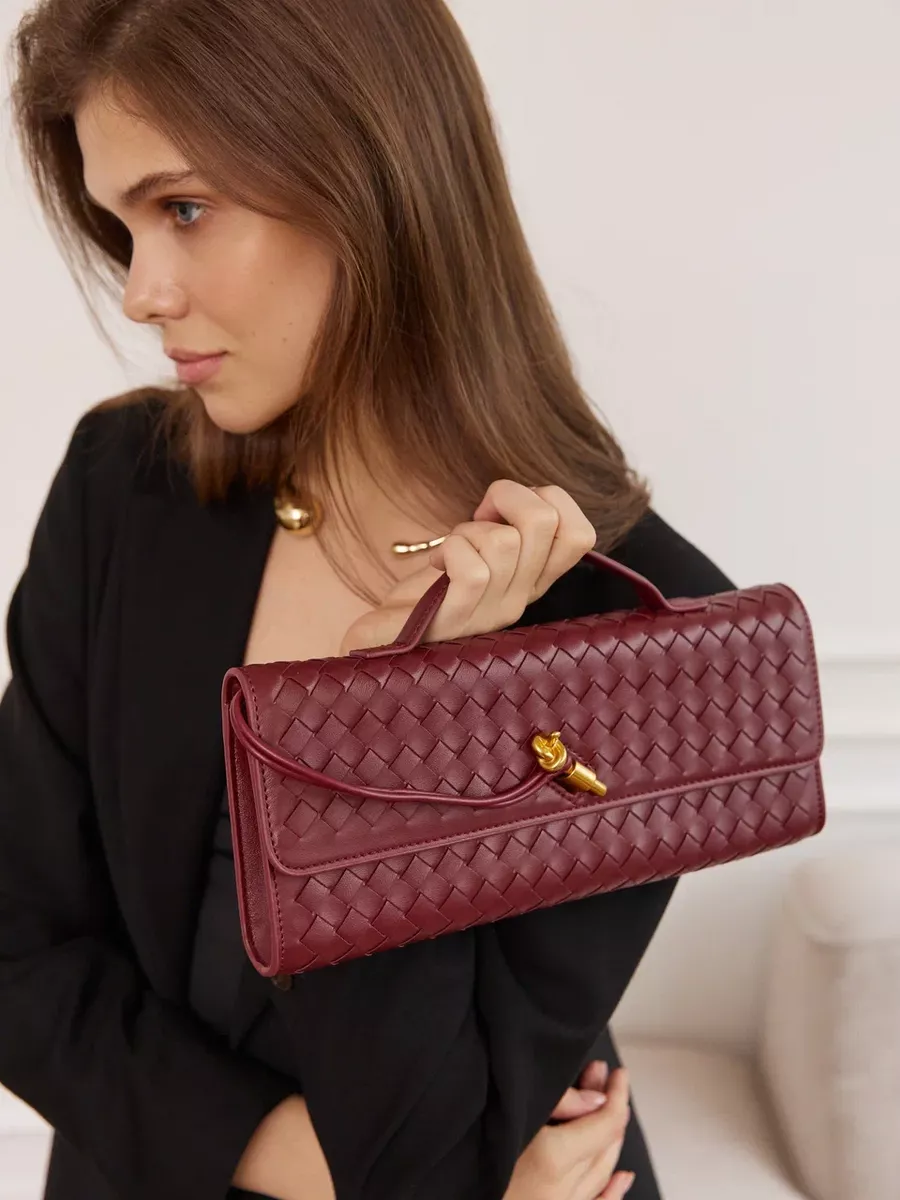 Baguette Woven Laurent Bag