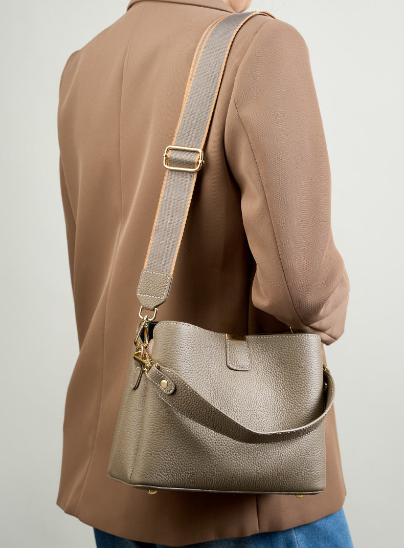 Bucket Genuine Leather Munich Bag