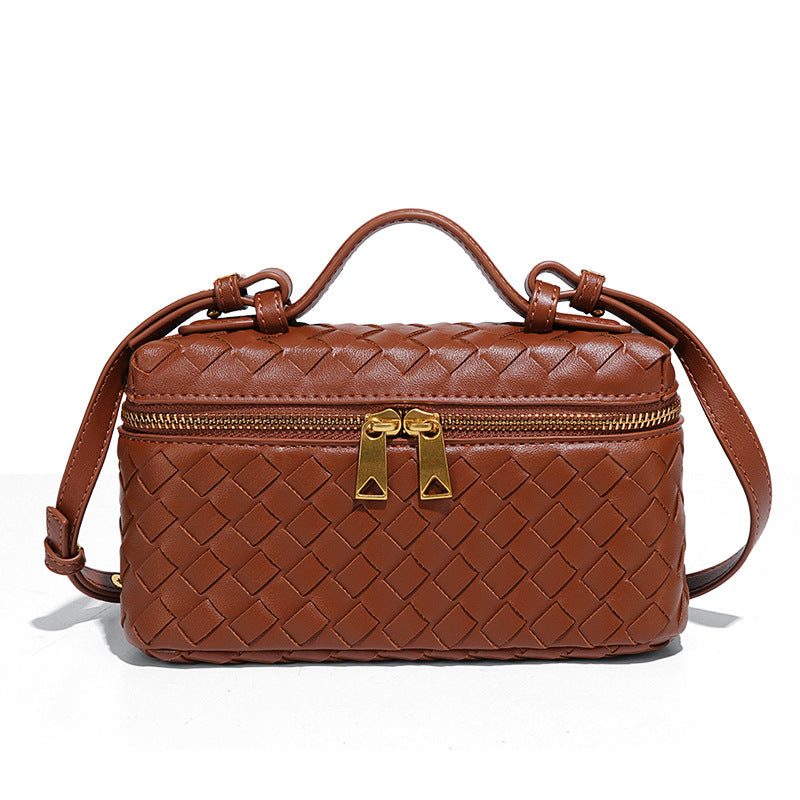 Small Woven Manila Bag