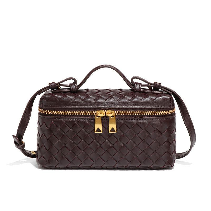 Small Woven Manila Bag