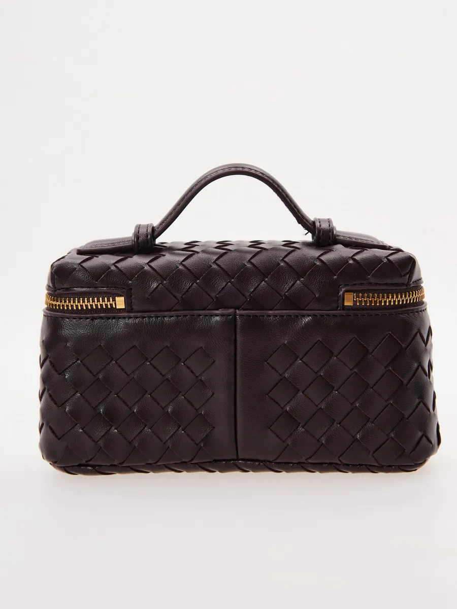 Small Woven Manila Bag