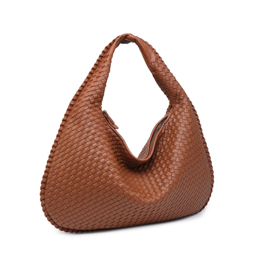 Shoulder Maxi Woven Havana Bag