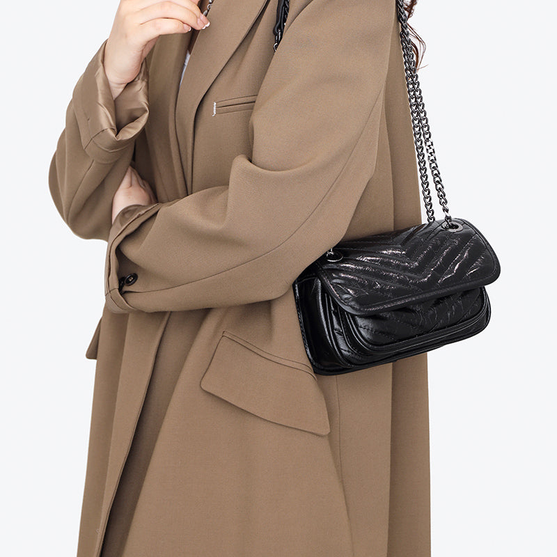 Small Crossbody Genuine Leather Liz Bag