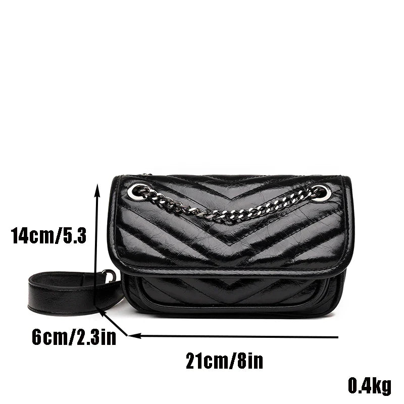 Small Crossbody Genuine Leather Liz Bag